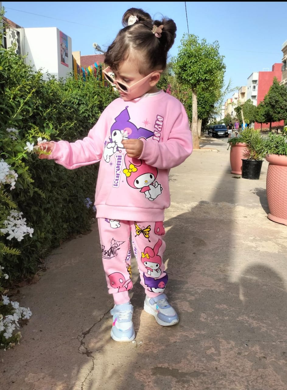 ملابس كيرومي الرياضية للفتيات survêtement fillette kuromi