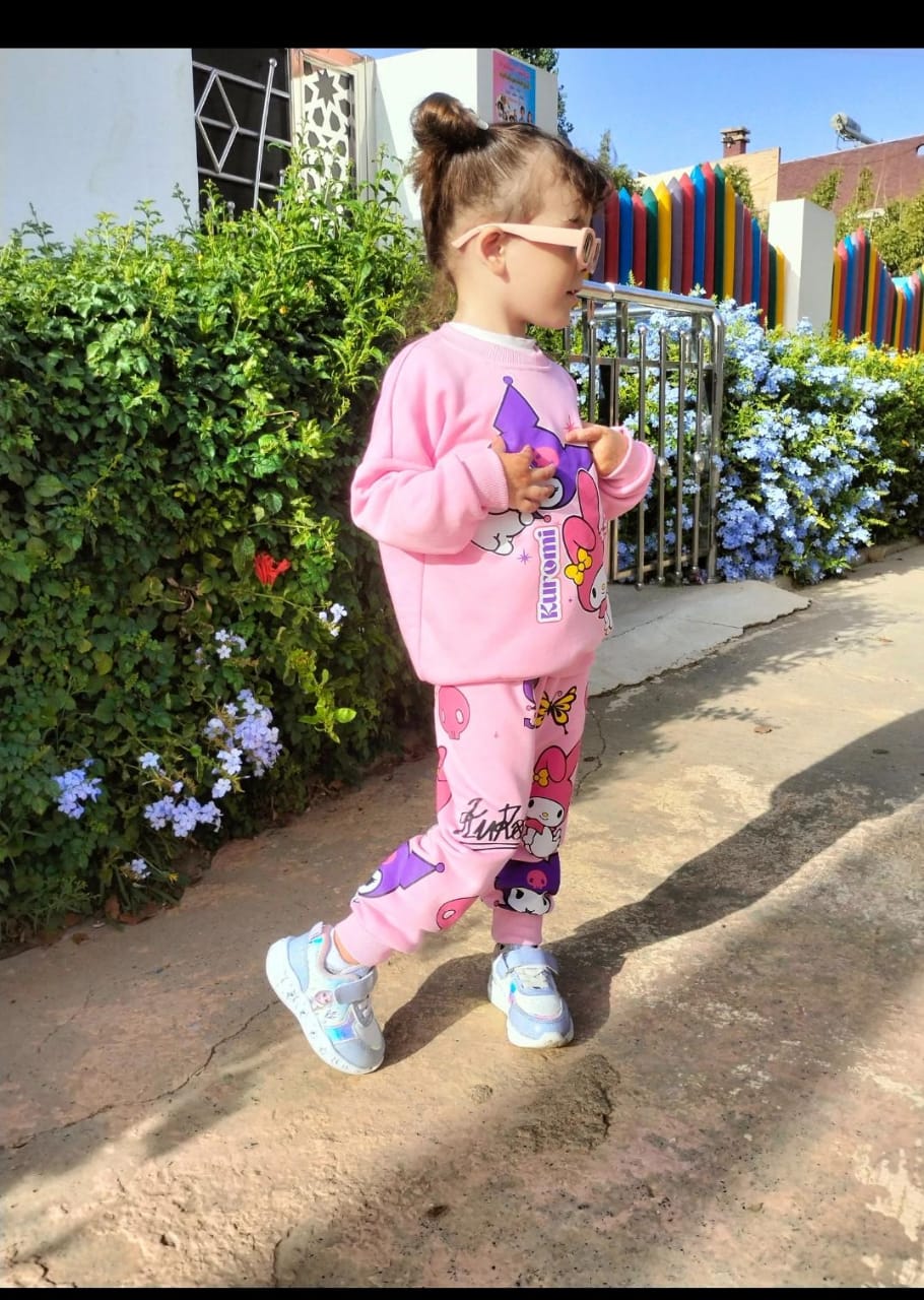 ملابس كيرومي الرياضية للفتيات survêtement fillette kuromi